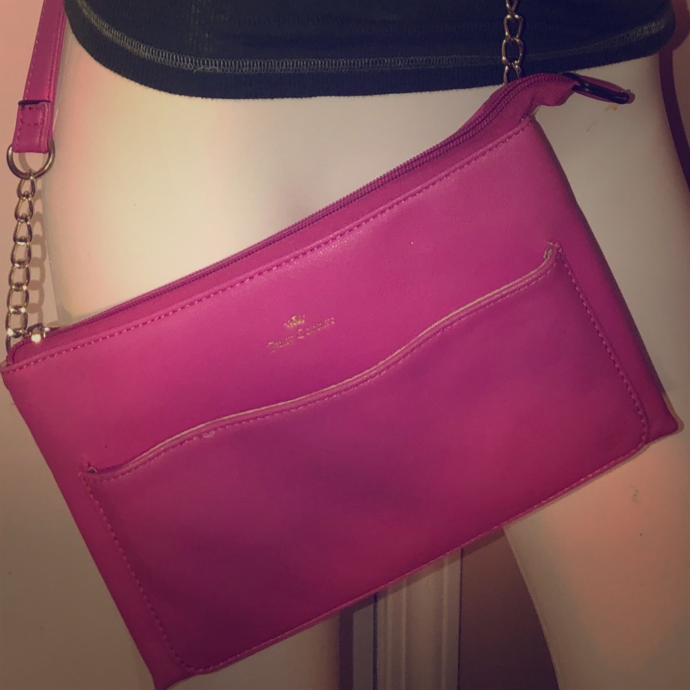 Juicy Couture pink crossbody nwot - Picture 1 of 6